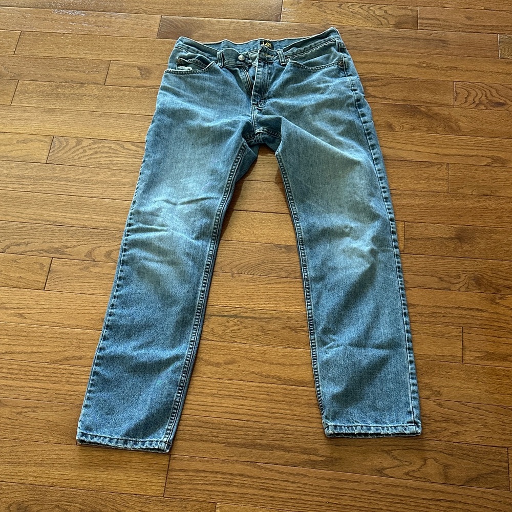 Classic Blue Men's Jeans:Lee brand